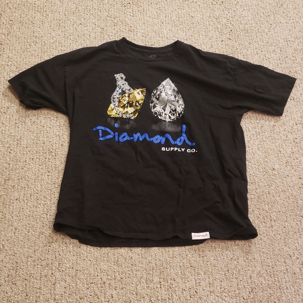 Mens XL Diamond Supply Co Tee